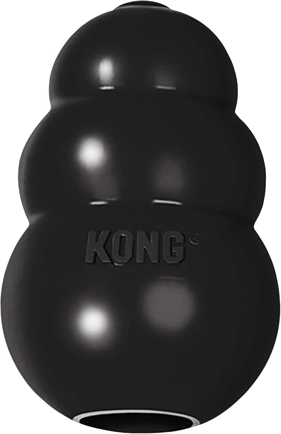Black KONG Extreme Large natural rubber food-stuffing toy