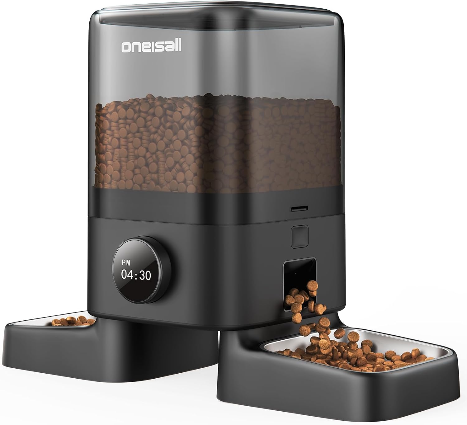 oneisall Automatic Cat Feeder for 2 Cats Pets, 20 Cups/5L product image for the selected variant