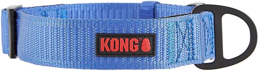 Original selected-listing image of KONG Max HD Ultra Durable Neoprene Padded Dog Collar (Large, Blue).