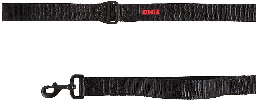 Original selected-listing image of KONG Max HD Traffic Handle Ultra Durable Quick Control Leash 6' (Black).