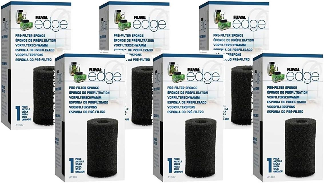 Original retailer photograph of Fluval Edge Pre-Filter Sponge (6 Pack).