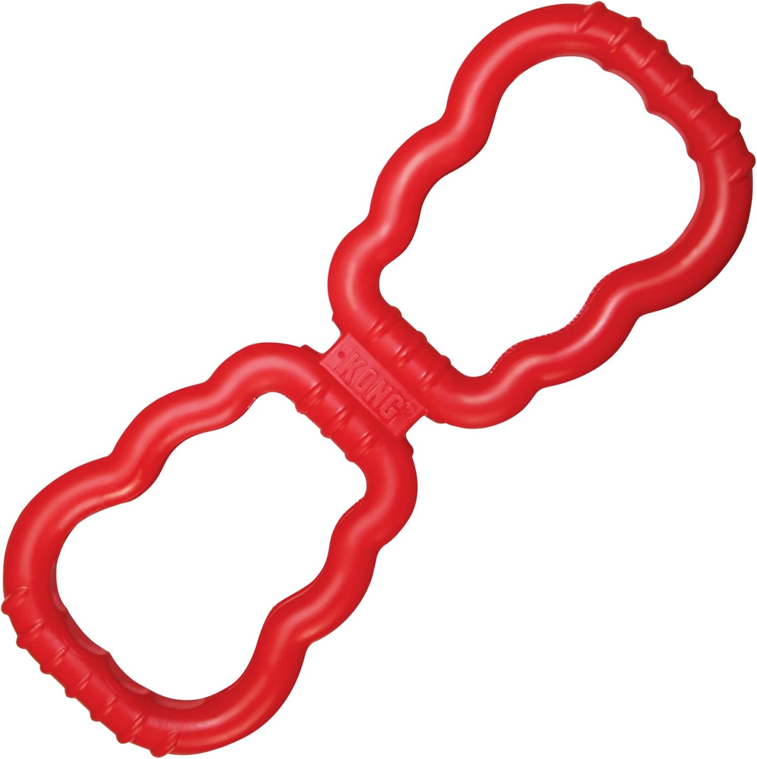 Original retailer photograph of KONG Tug Toy, Natural Rubber Dog Toy for Tug of War, for Medium/Large Dogs.