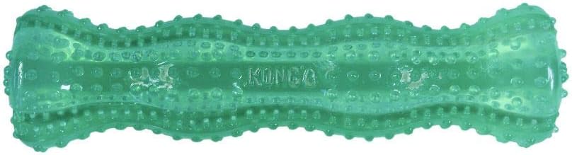 Original retailer photograph of KONG Squeezz Dental Stick, Flexible Dental Chew Toy, for Medium/Large Dogs.