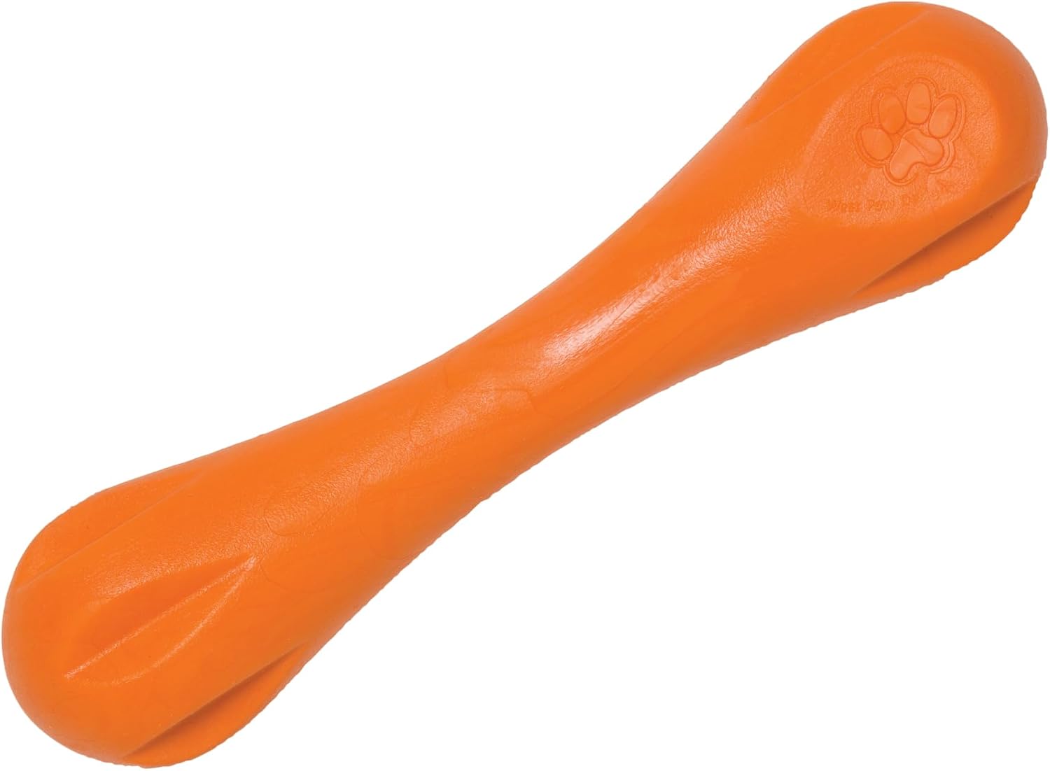 West Paw Hurley dog toy Large in Tangerine, original retailer product photograph.