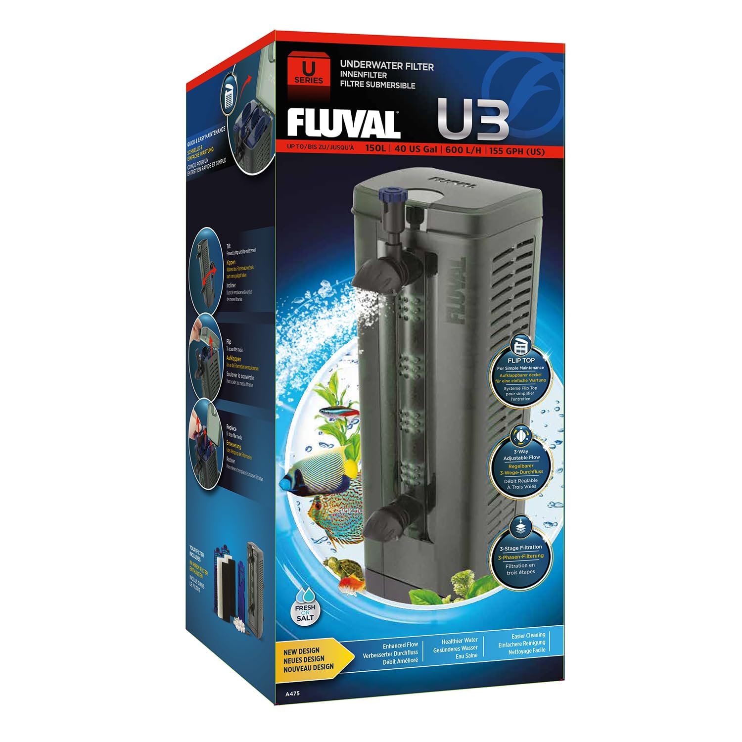Fluval U3 A475A1 original retailer product image