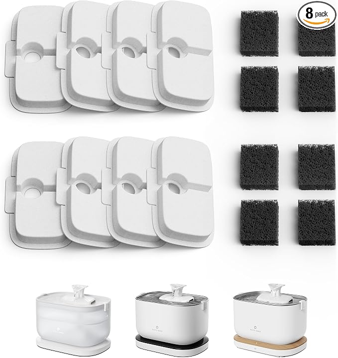 PETLIBRO Dockstream replacement filters and pre-filter sponges